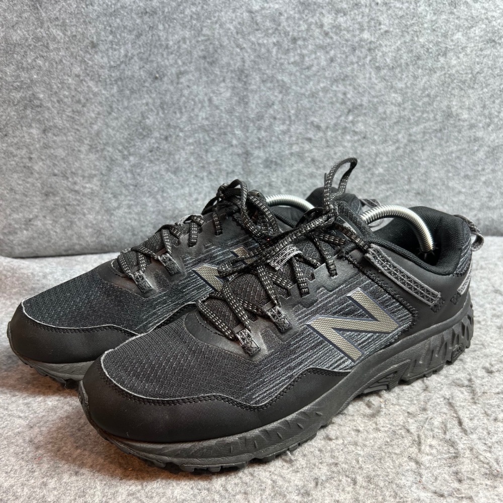 New Balance 410v6 Mens Trail Running Shoes Black Grey Athletic Hiking Size 11.5